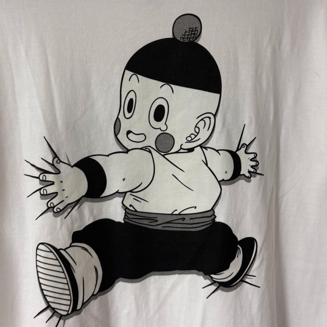 美品 希少 コスパ ドラゴンボール チャオズ 蓄光 tシャツ さよなら天さん、、