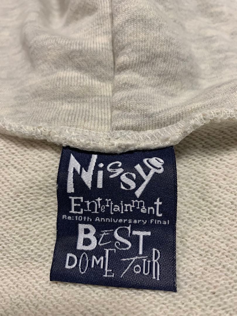 Nissy Re:10th BEST DOME TOUR パーカー Mサイズ