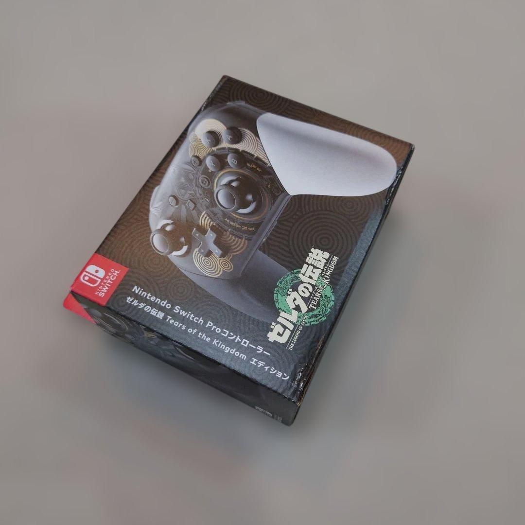 Switch Proコン ゼルダの伝説 ティアーズ オブ ザ キングダムエディ…