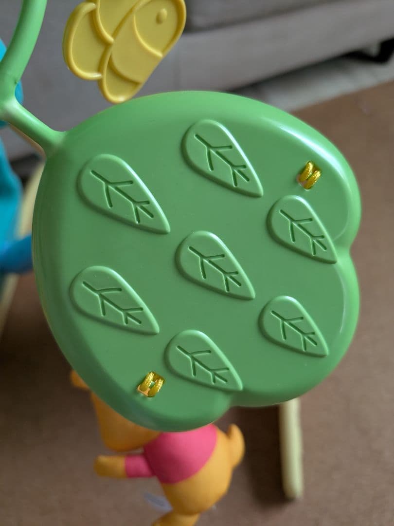 【美品】Disney プーメリー えらべる回転6WAYジムにへんしんメリー