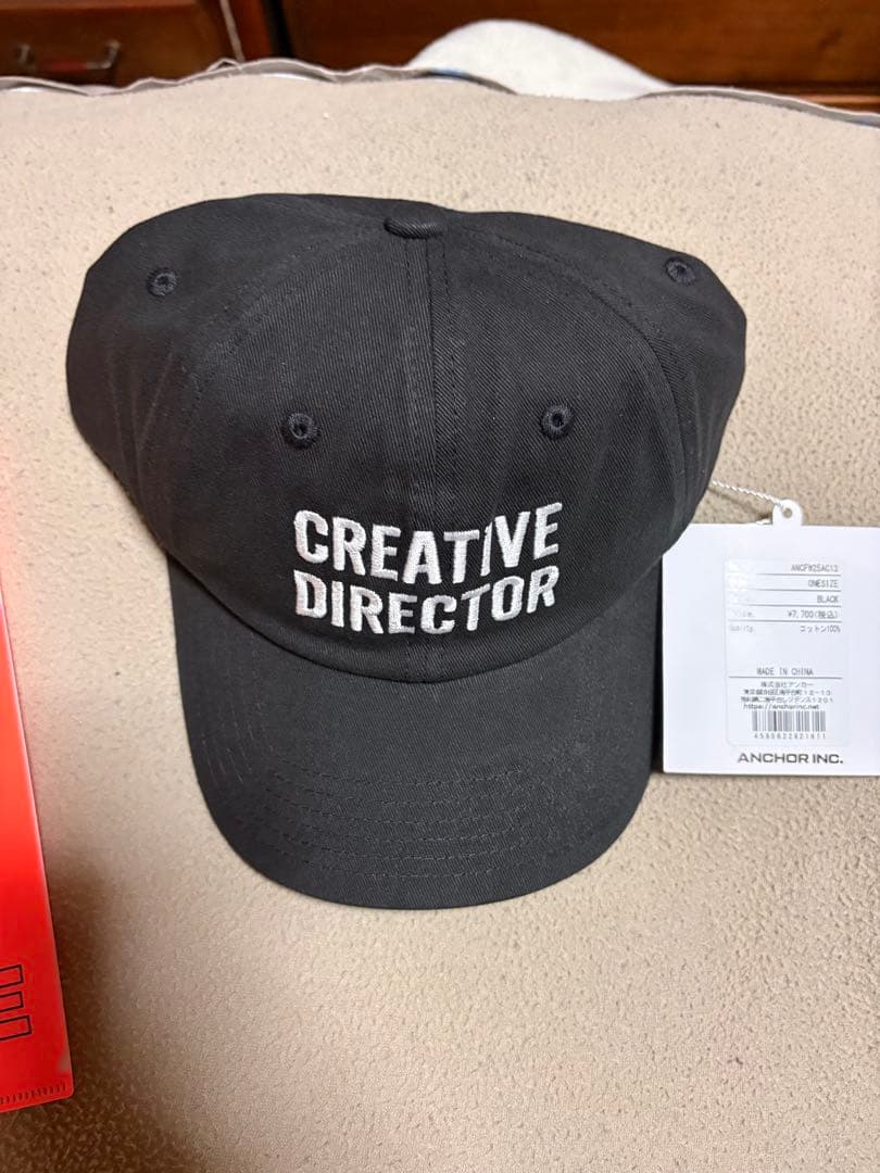 MercedesAnchorinc. CREATIVE DIRECTORキャップ