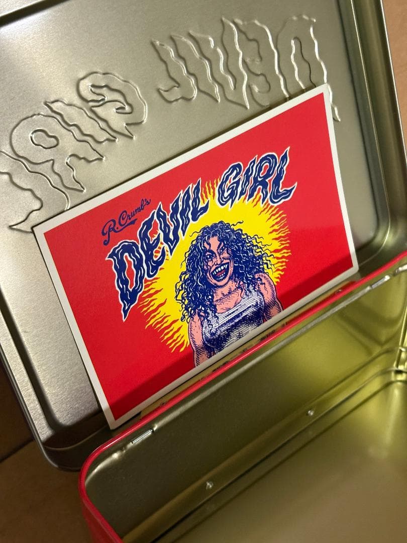 R. Crumb ロバート・クラム 『 DEVIL GIRL 』ランチボックス