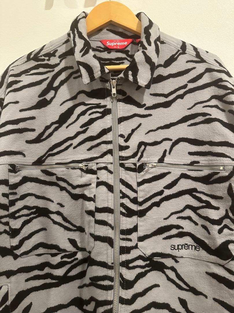 ジャケット・アウター Supreme Moleskin Work Jacket Zebra