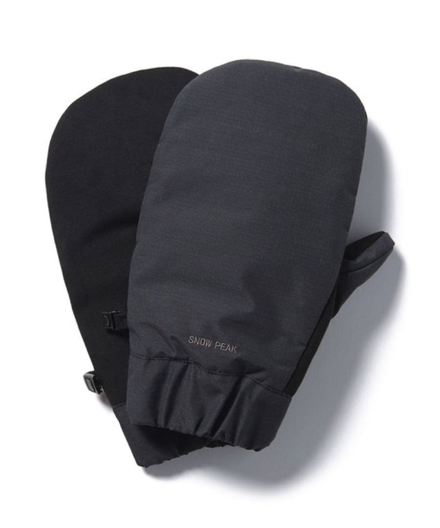 新品未使用 Peakスノーピーク FR Down Mittens 黒 M