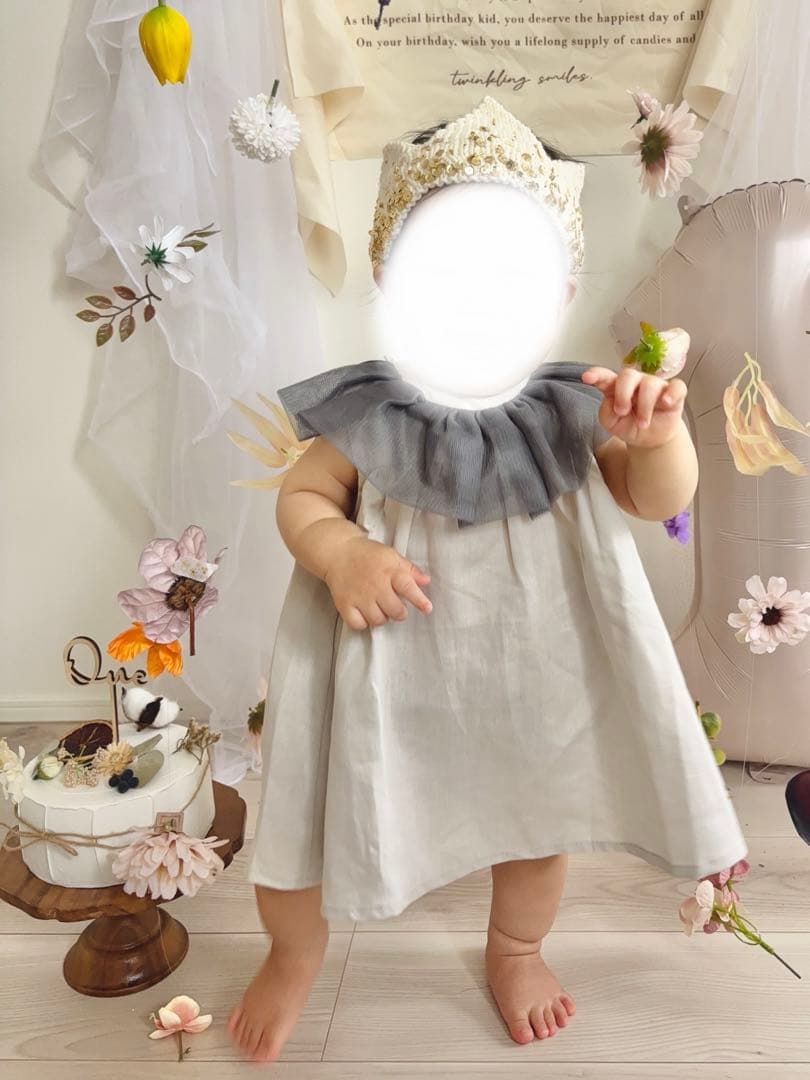 【美品】BABYTRIANA セットアップ 24-36m バースデー衣装