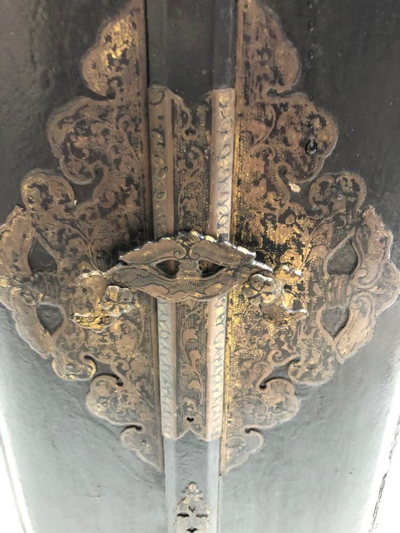 厨子　仏像　観世音菩薩　高さ約50㎝　時代物　仏教美術