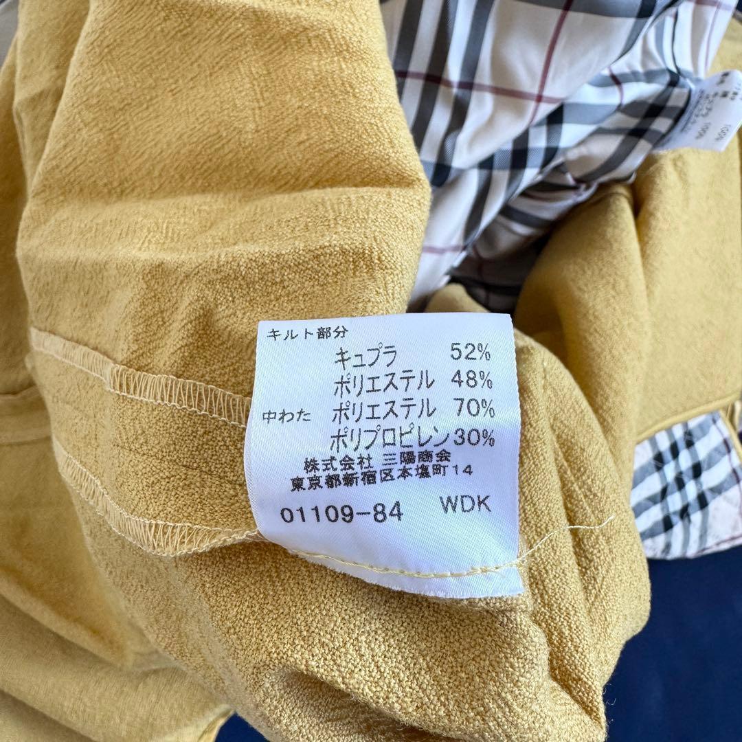 希少　極美品　バーバリーロンドン　トレンチコート　ライナー　ステッチ　ベージュ