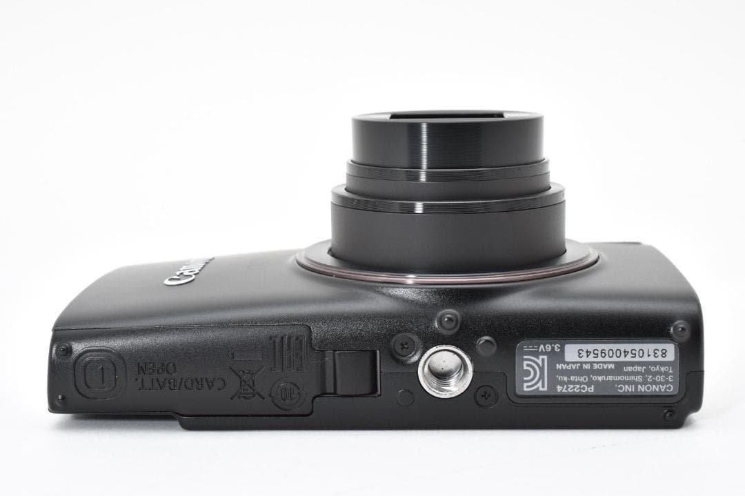 キヤノン CANON IXY650 コンパクトデジタルカメラ ブラック