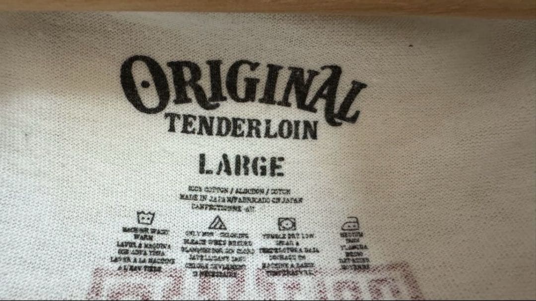 TENDERLOIN CAHULAWASSEE  Tシャツ L