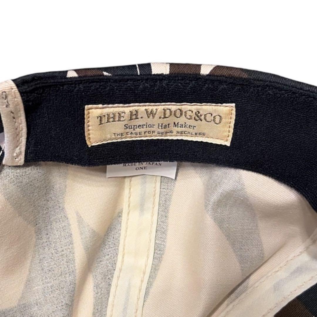 【完売品】THE H.W.DOG & CO. トライバルカモ キャップ
