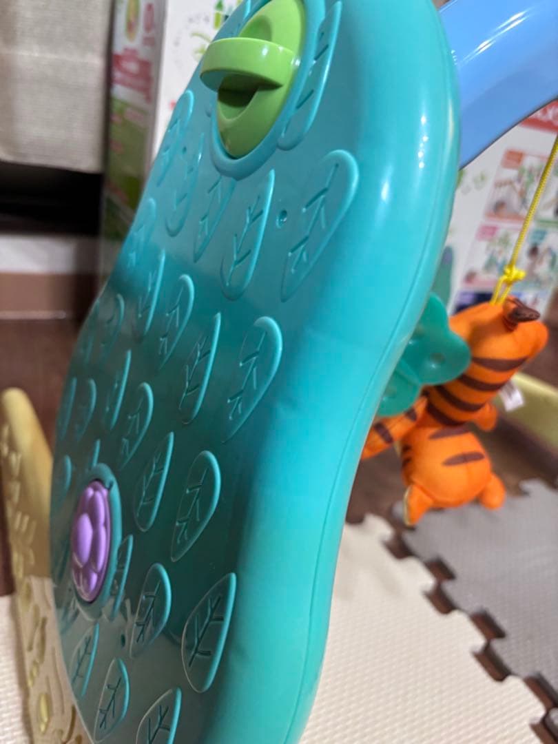 【美品】プーメリーDisney 6WAYジム 箱付き