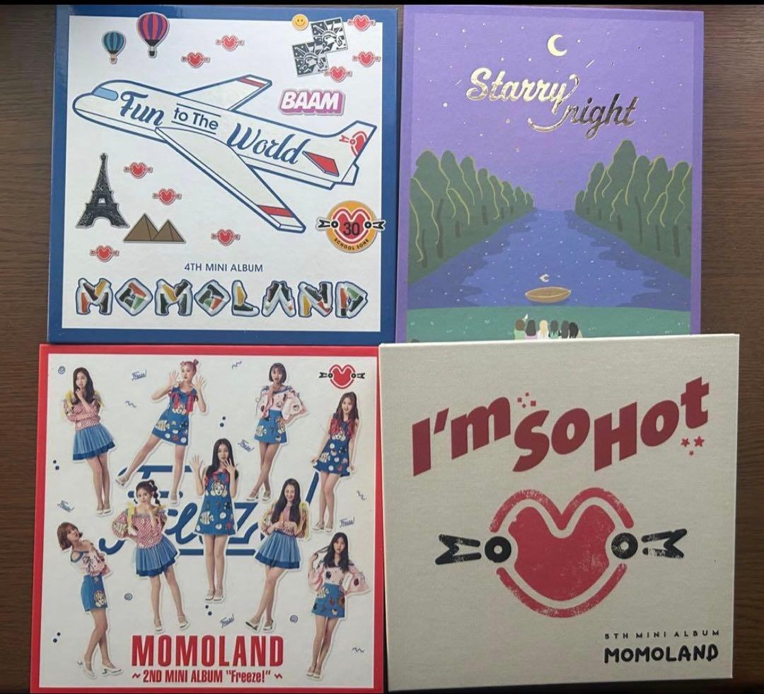 MOMOLANDグッズ、CD多数セット