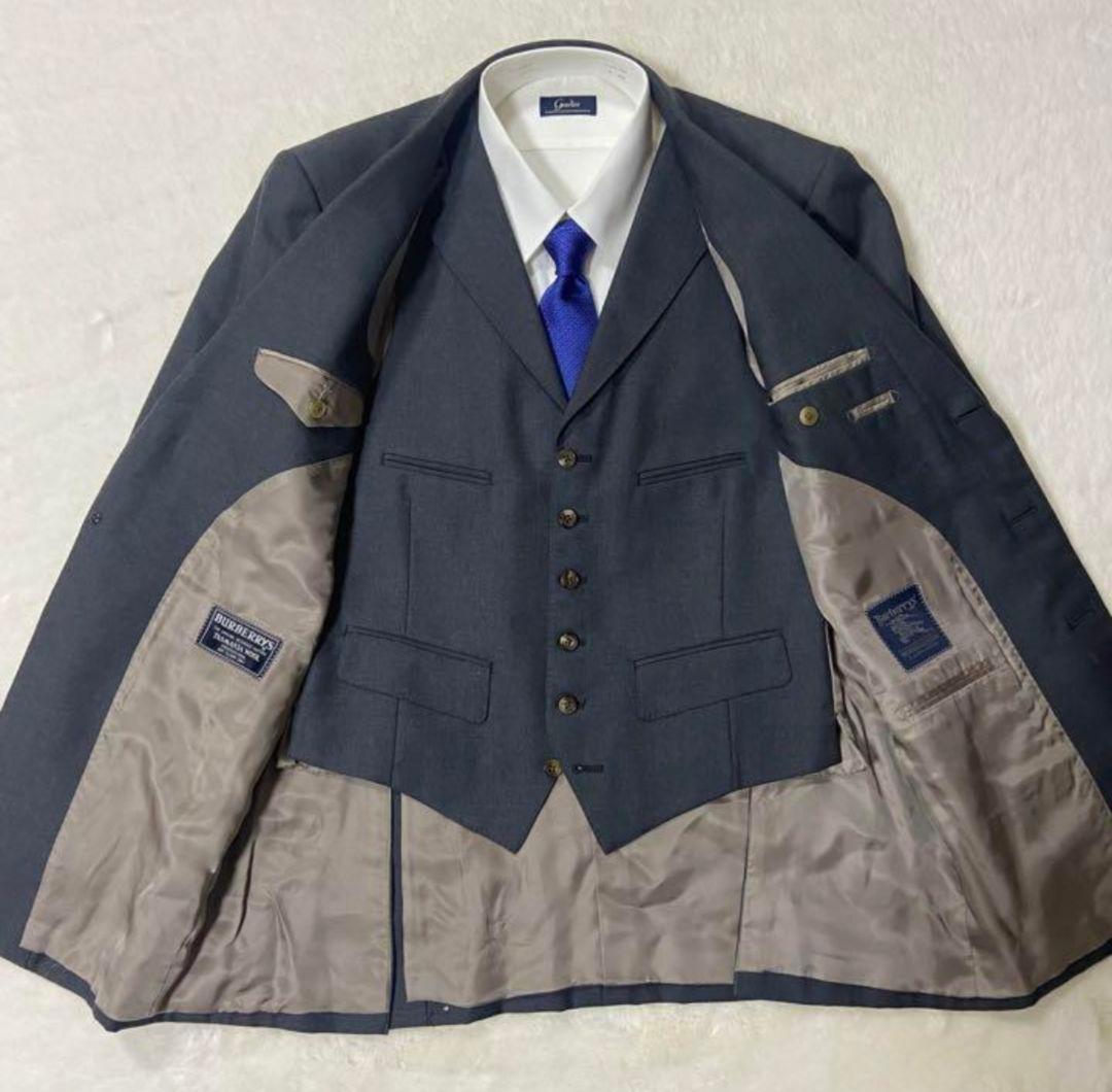 【最終値下げ】BURBERRYS　バーバリー　セットアップ　スリーピース　グレー