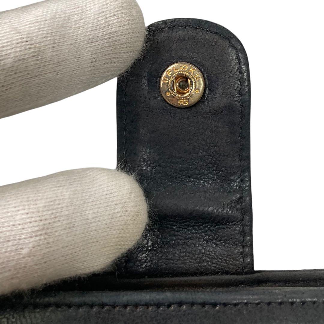 CHANEL 　ガマ口　長財布　ウォレット　ココマーク　ブラック黒　小銭入れ