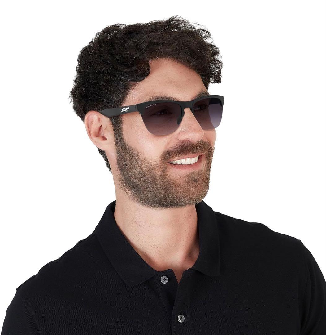 【美品】OAKLEY Frogskins lite マットブラック プリズム