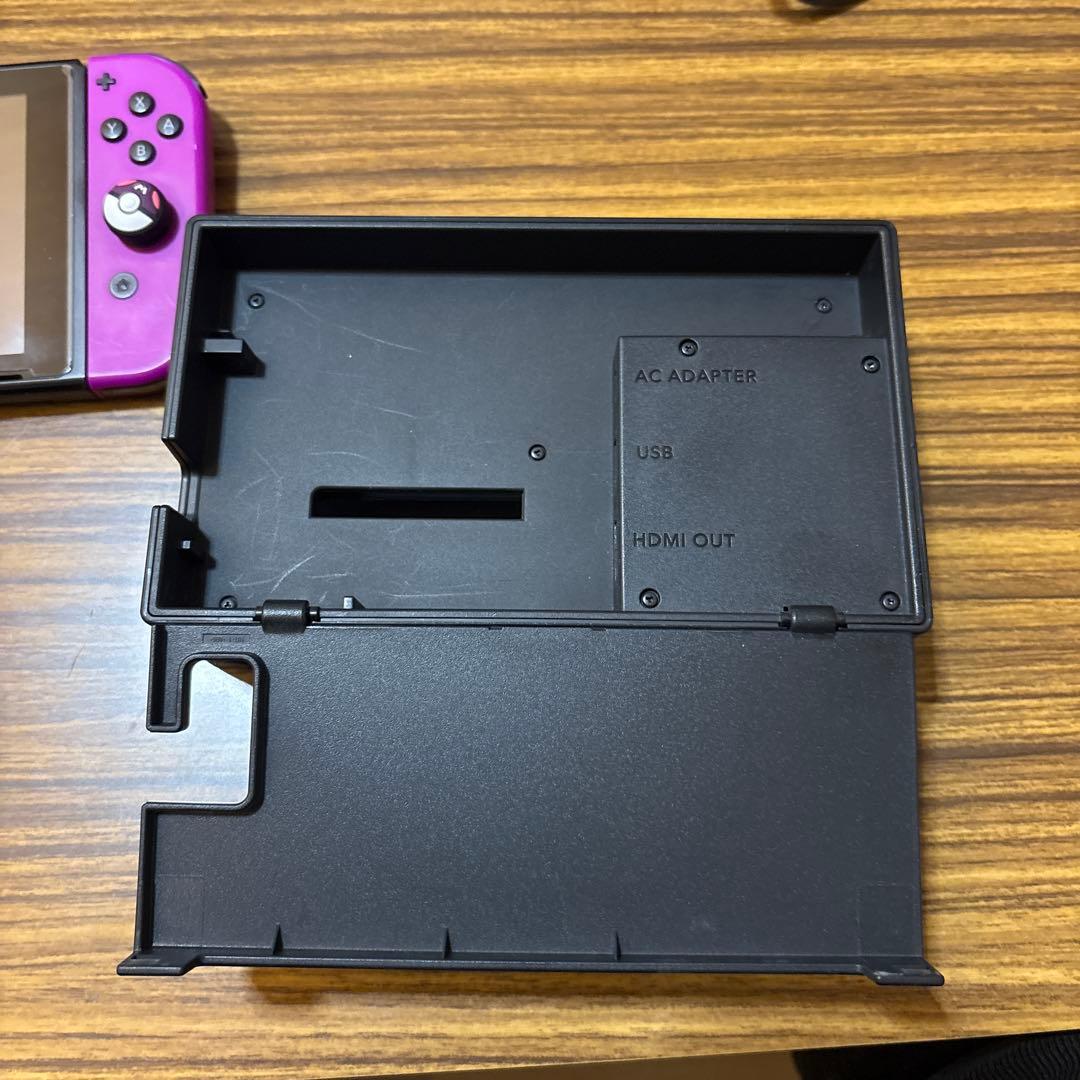 Nintendo Switch 本体 ジョイコン アダプター SDカード付き
