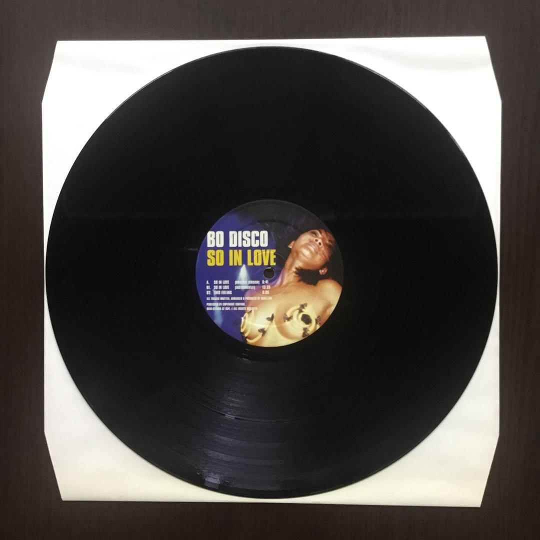 洋楽レコード　BO DISCO SO IN LOVE WRRB