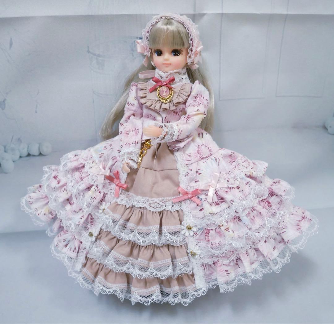 タ*ク様 りかちゃん　ドレス　桜前線　6点セット