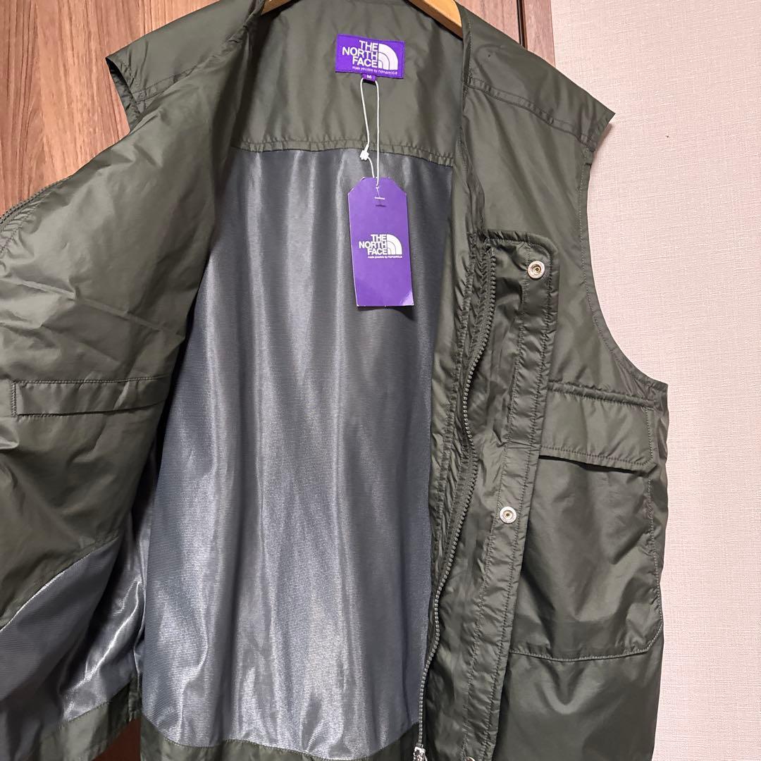 ノースフェイス　Mountain Wind Vest M OL Olive