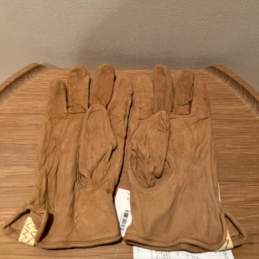 2024 VISVIM SUEDE GLOVES BEIGE 手袋