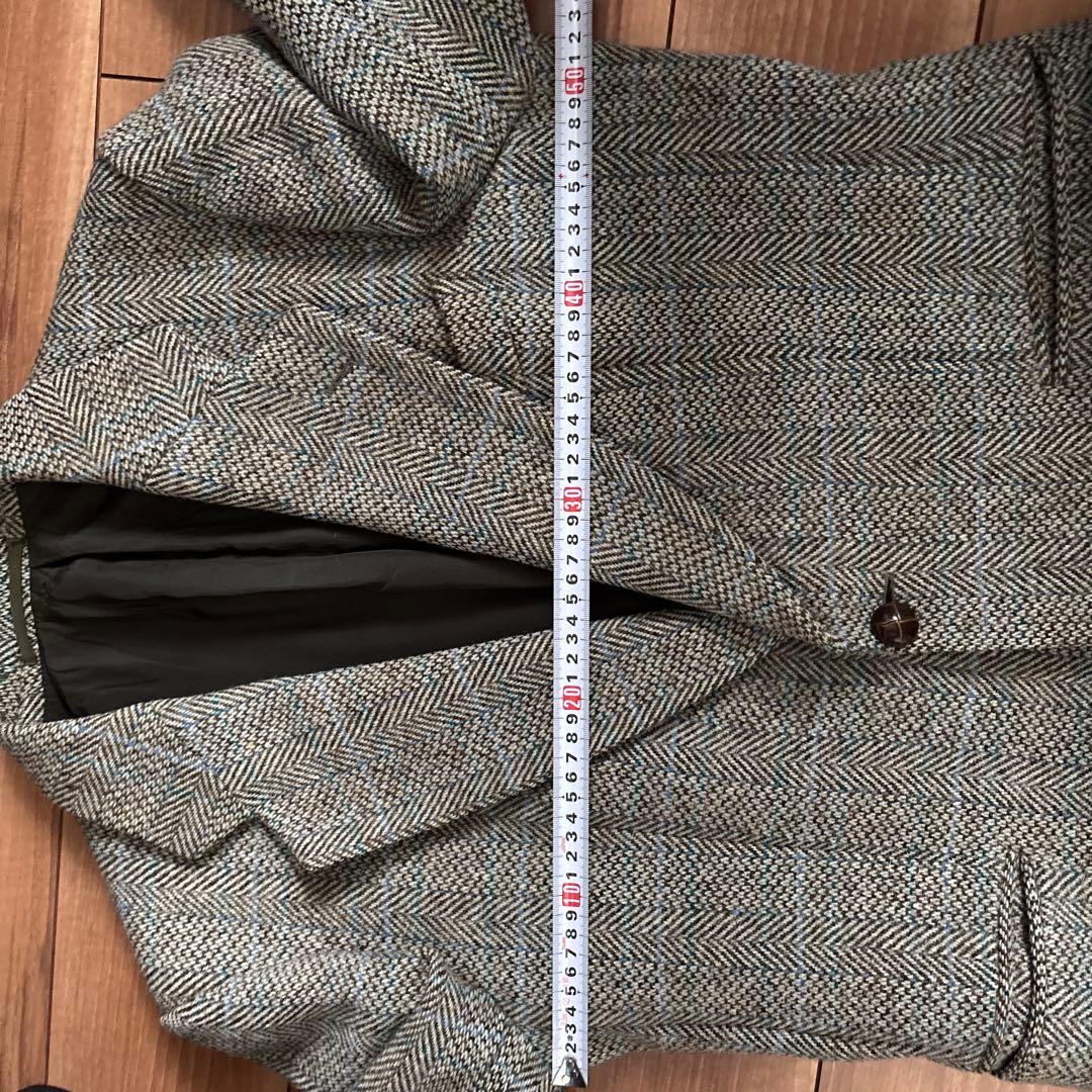 Harris Tweed 短丈　テーラードジャケット　90s vintage