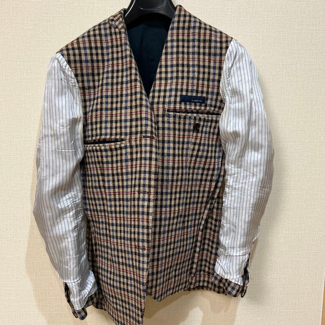 ラルディーニ LARDINI ジャケット42 ジレ 42 セット