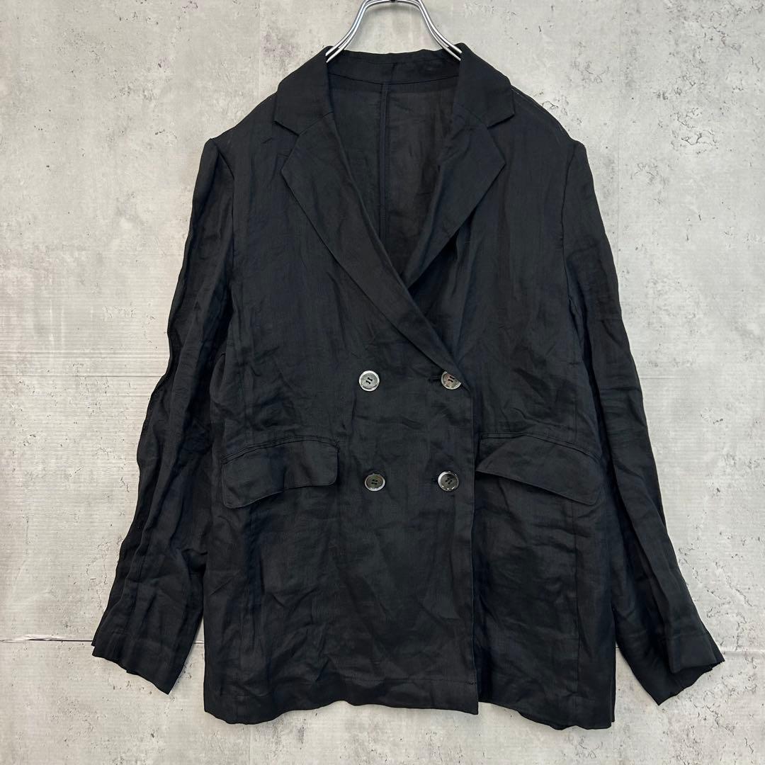 mugi SLOBE IENA ラミージョーゼット ジャケット リネン 麻
