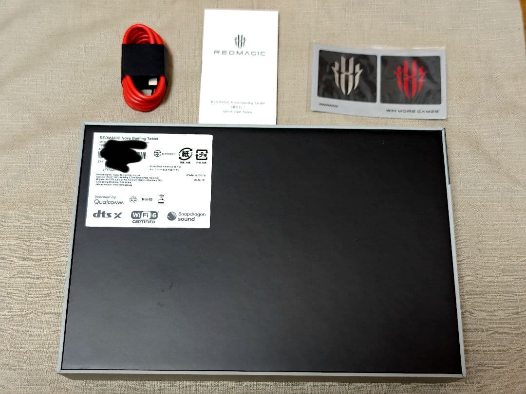 【極美品】nubia REDMAGIC NOVA ゲーミング タブレット【レア】