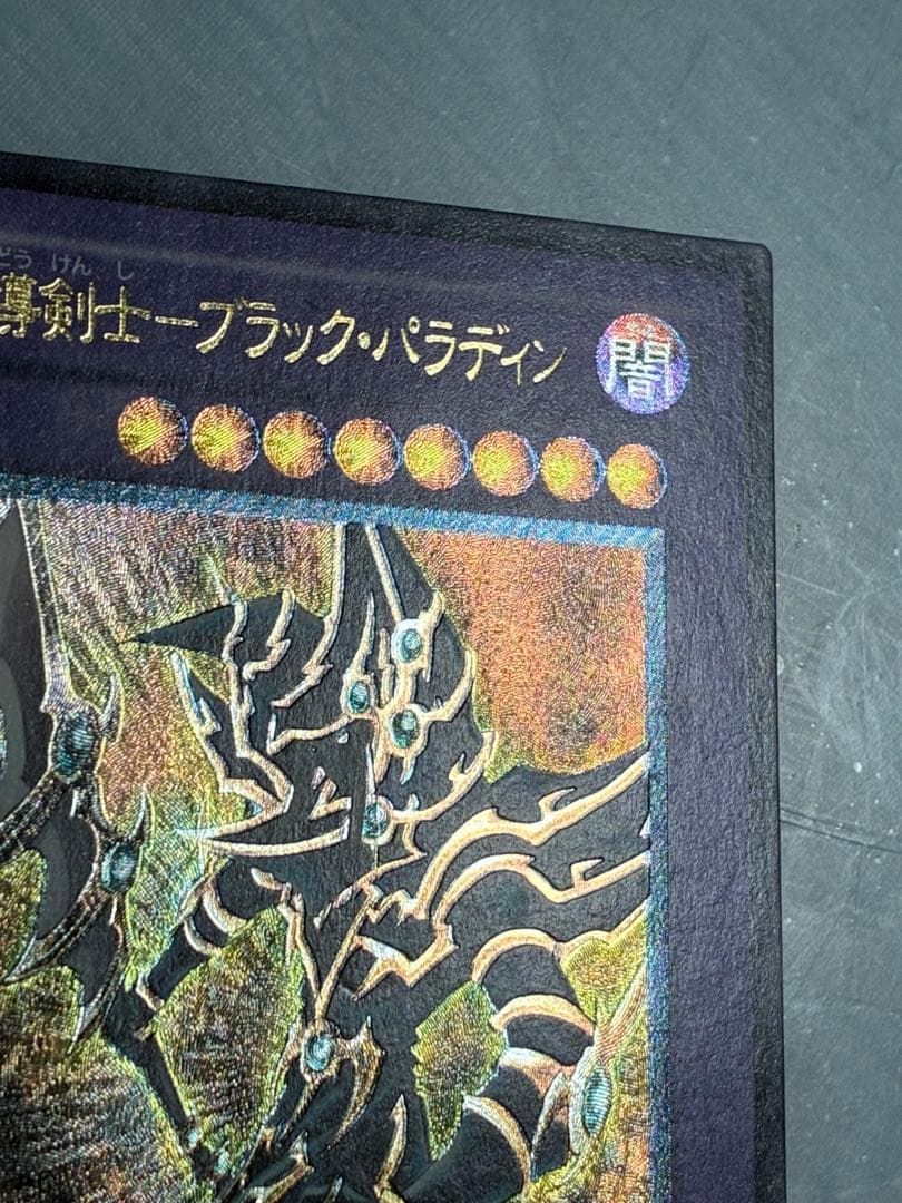 超魔導剣士ブラックパラディン　レリーフ　傷あり