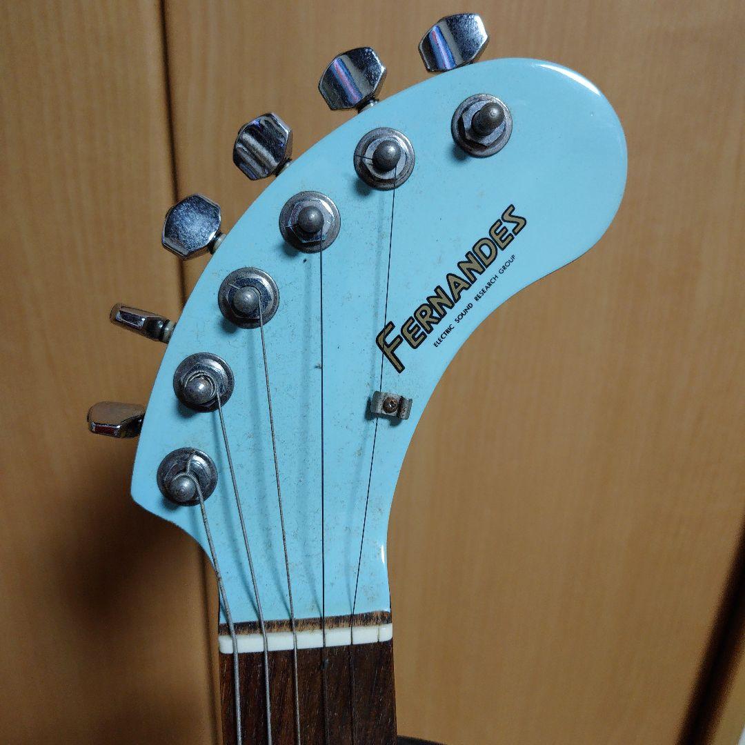 FERNANDES 　ZO-3 水色 エレキギター