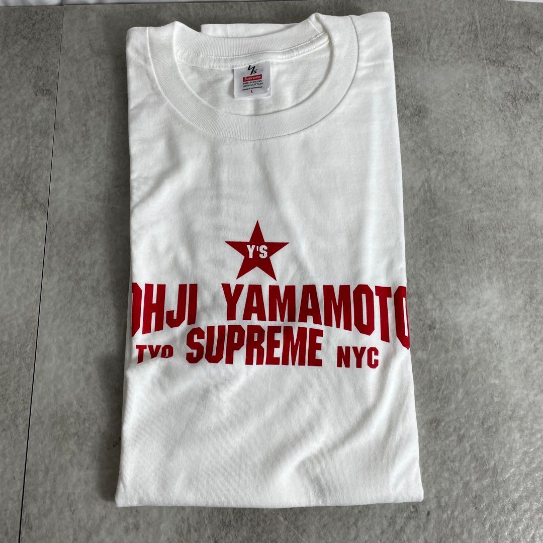 supreme star tee yhoji シュプリーム　スター　Tシャツ L