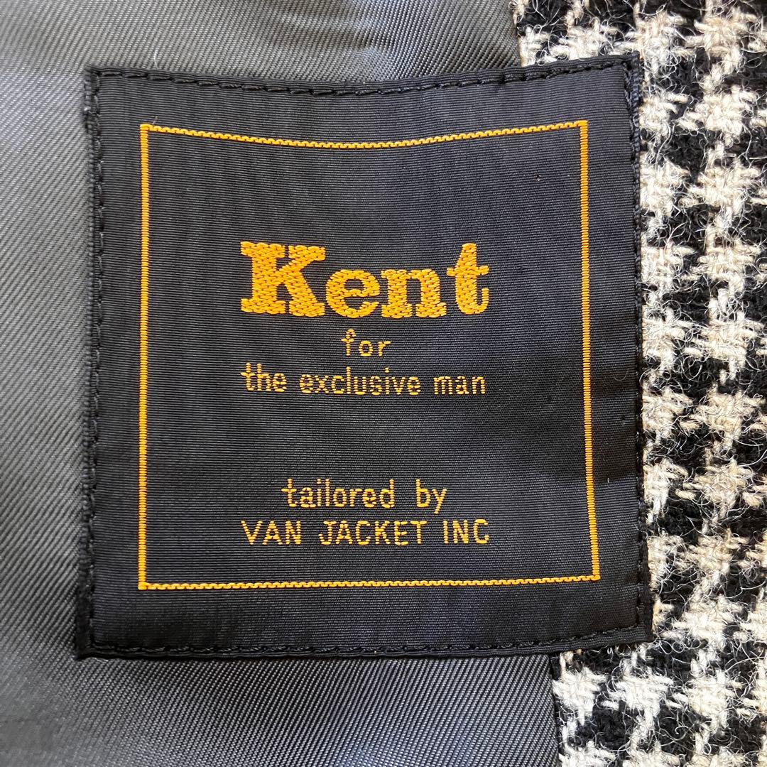ヴィンテージ VAN Kent ツイード ツィード テーラードジャケット千鳥格子