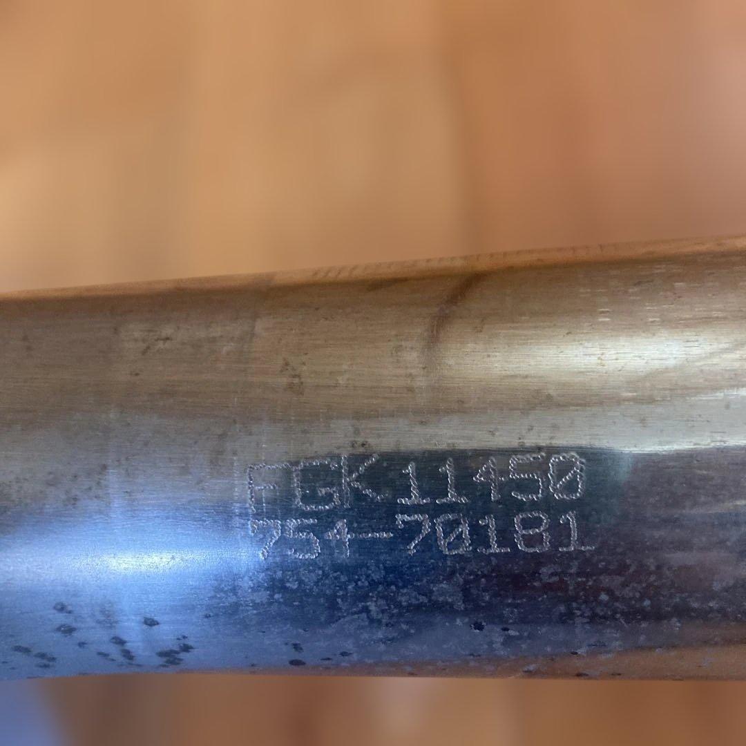 l375sタントカスタムターボ　 フジツボ製 2本出し　マフラー本体！