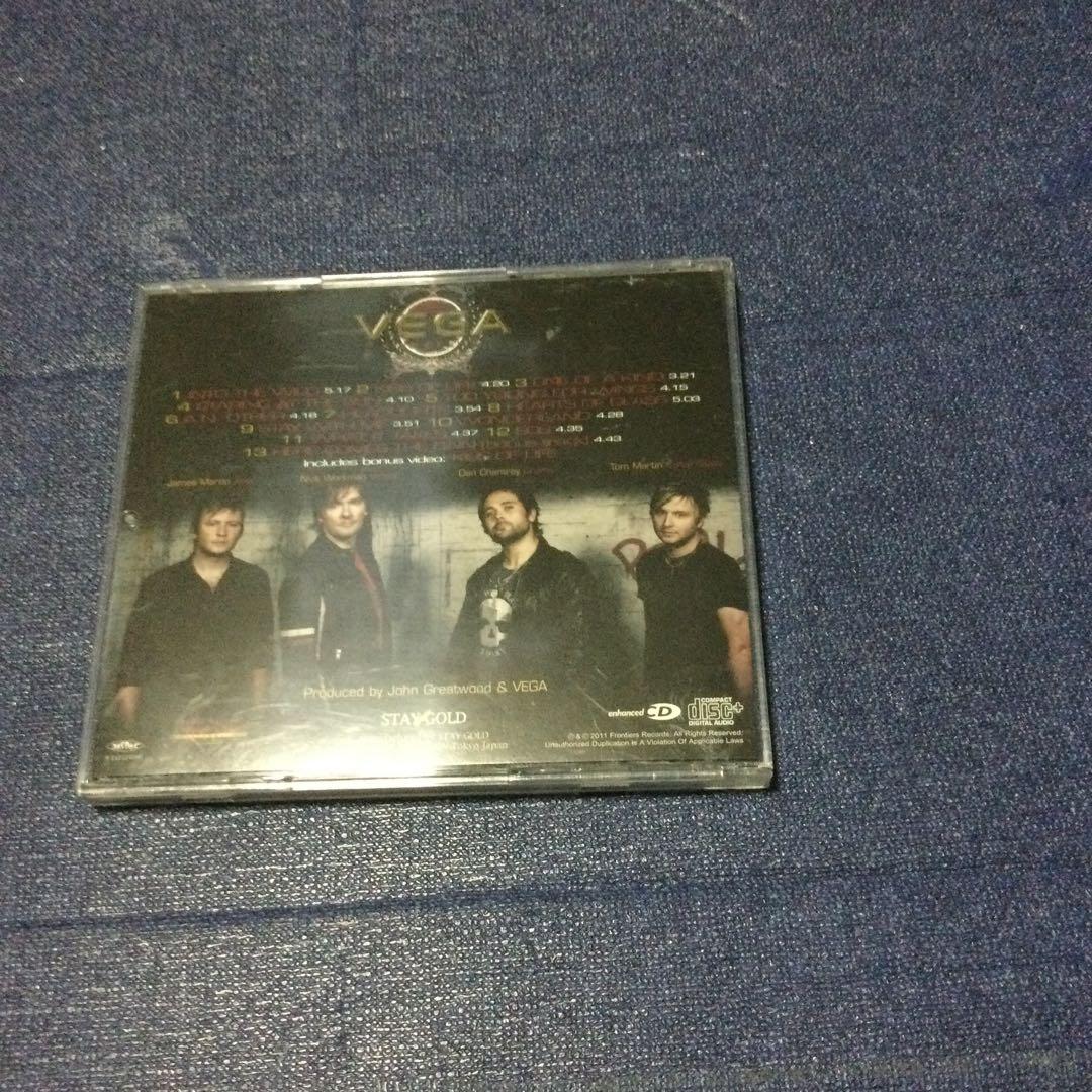 CD VEGA KISS of life 国内盤帯付　ベガ　キッス　ハードロック