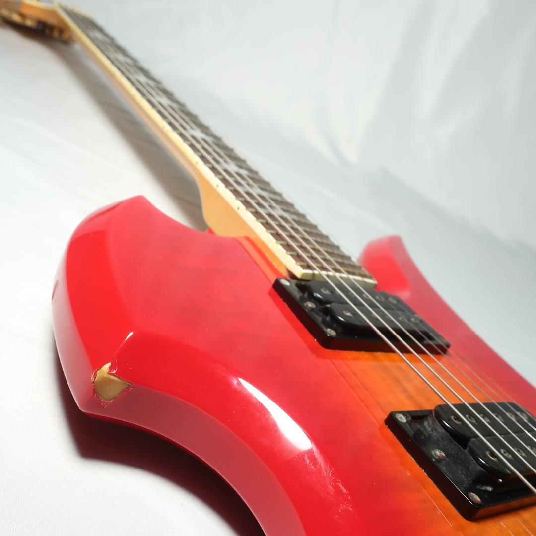 段 Burny HIDEモデル MG-85X モッキンバード ギター ケース付