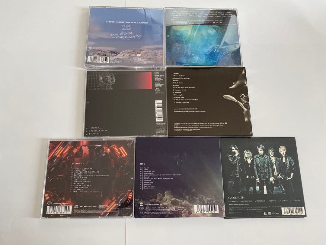 【匿名配送】Crossfaith 邦楽CD 7枚セット ポスター付き