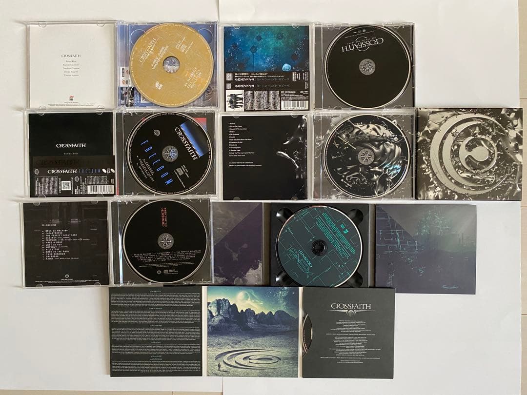 【匿名配送】Crossfaith 邦楽CD 7枚セット ポスター付き