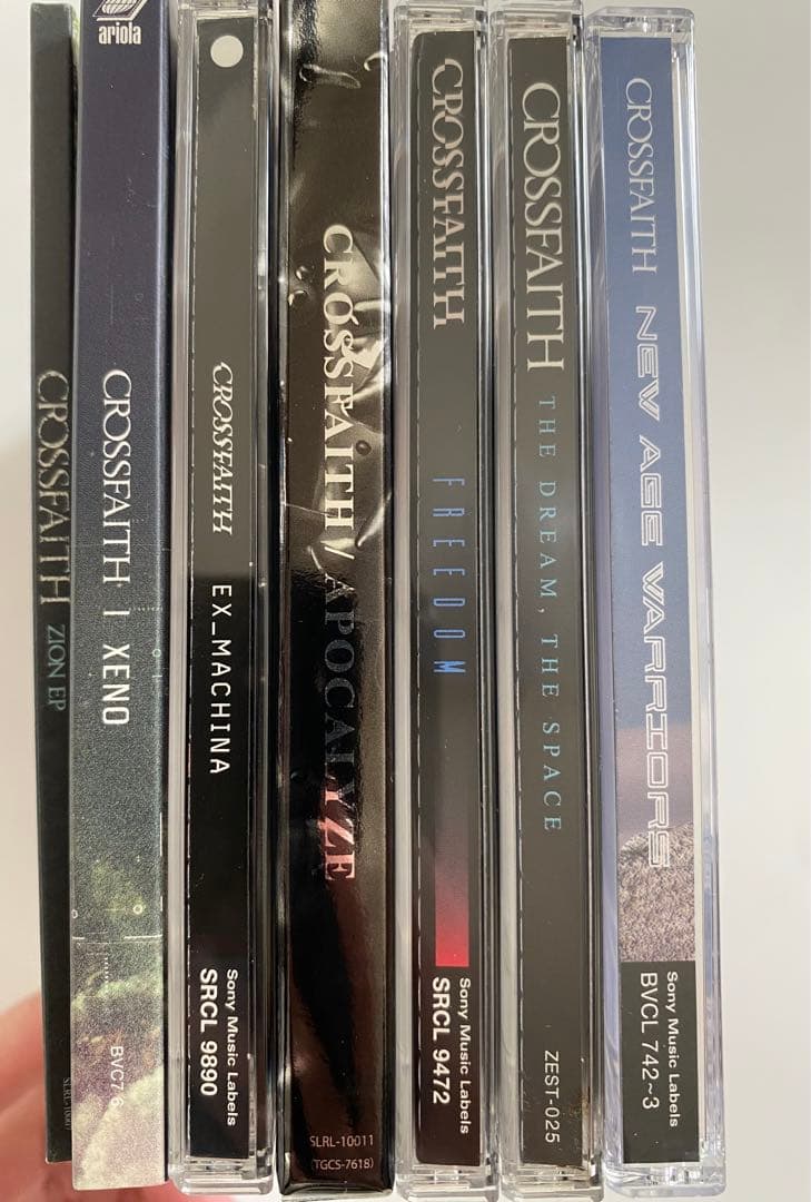 【匿名配送】Crossfaith 邦楽CD 7枚セット ポスター付き