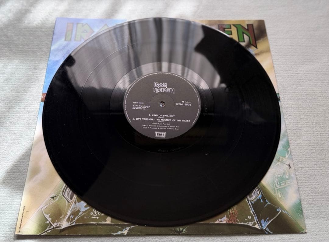 Iron Maiden – Aces High 12” Single UK