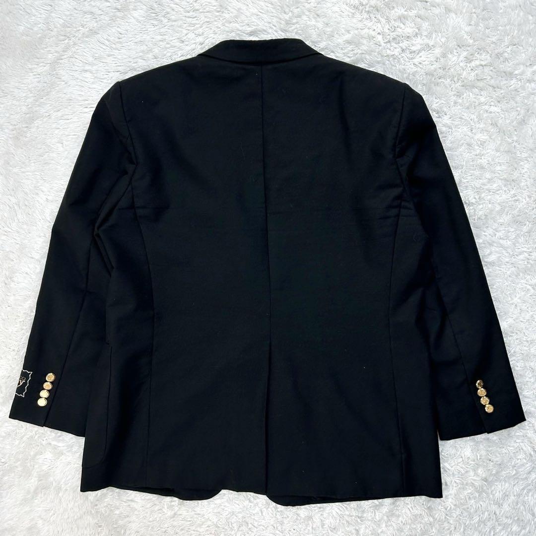 6009【付属品】グッチ‪☆金ボタンテーラードジャケット Eschatology