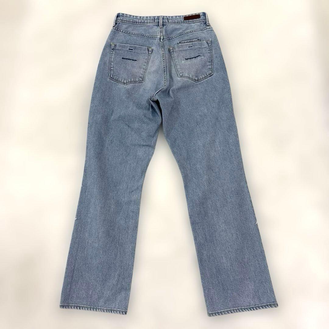 美品 YANUK ヤヌーク LOUISE ルイーズ ストレートデニム 24