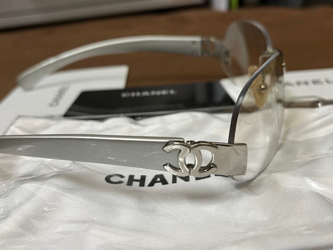 美品　CHANEL シャネル　ココマーク　サングラス