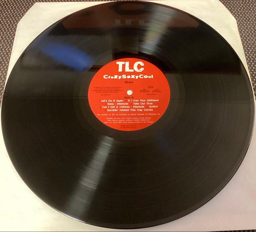 (USED)TLC CrazySexyCool オリジナル盤LP R&B名盤