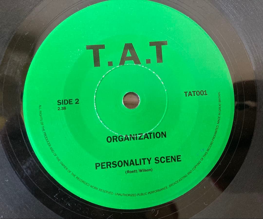洋楽 T.A.T SMOKEY FEELING / PERSONALITY SCENE