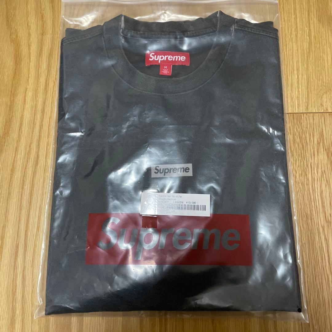 トップス Supreme Overprint Small Box Black M