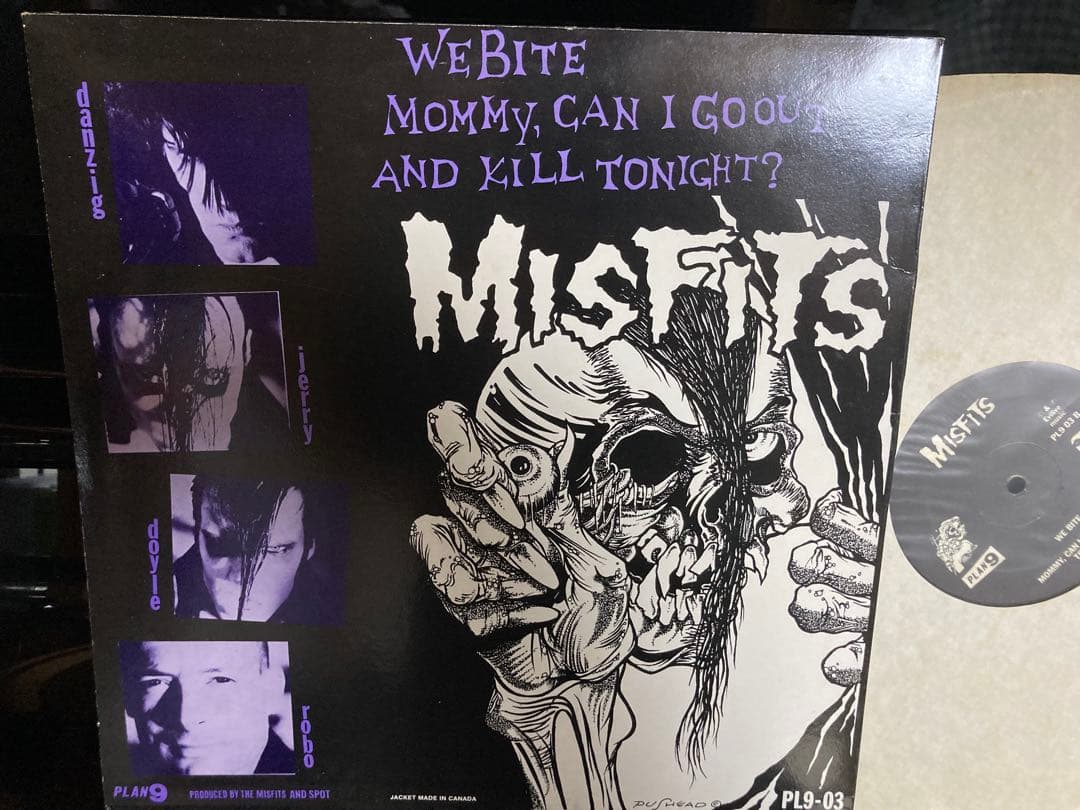 バーコード無:輸入盤LPMisfits Die Die my darling