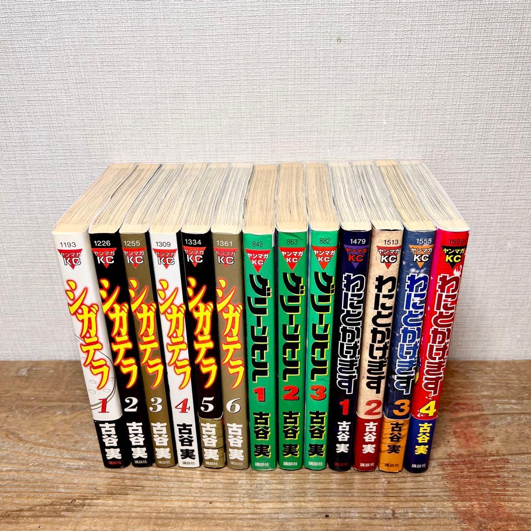古谷実　わにとかげぎす全4巻/グリーンヒル全3巻/シガテラ全6巻　他計26冊