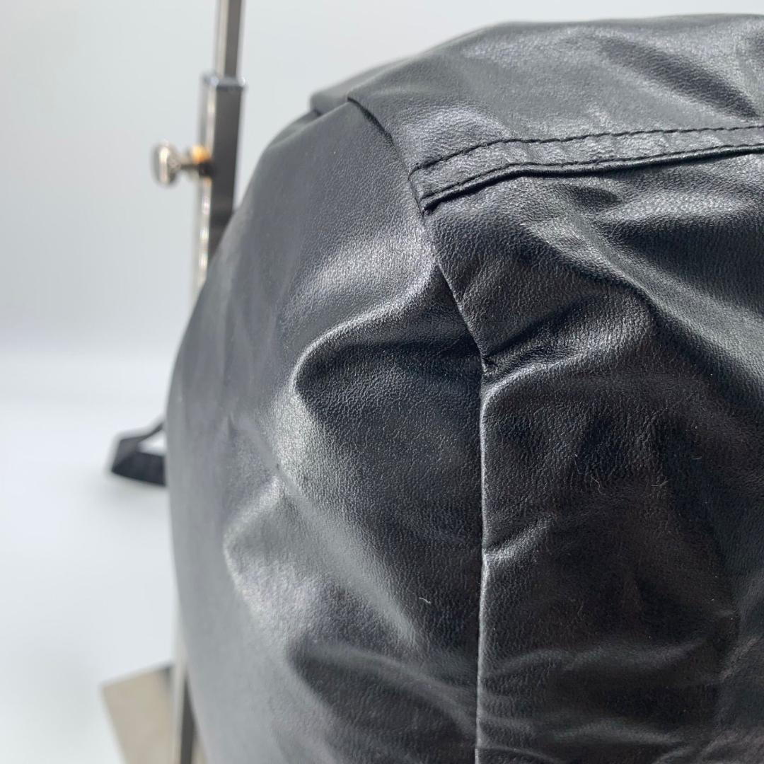 良品✨ワイズフォーリビング 肩掛け ミニボストン トートバッグ 大容量 ブラック