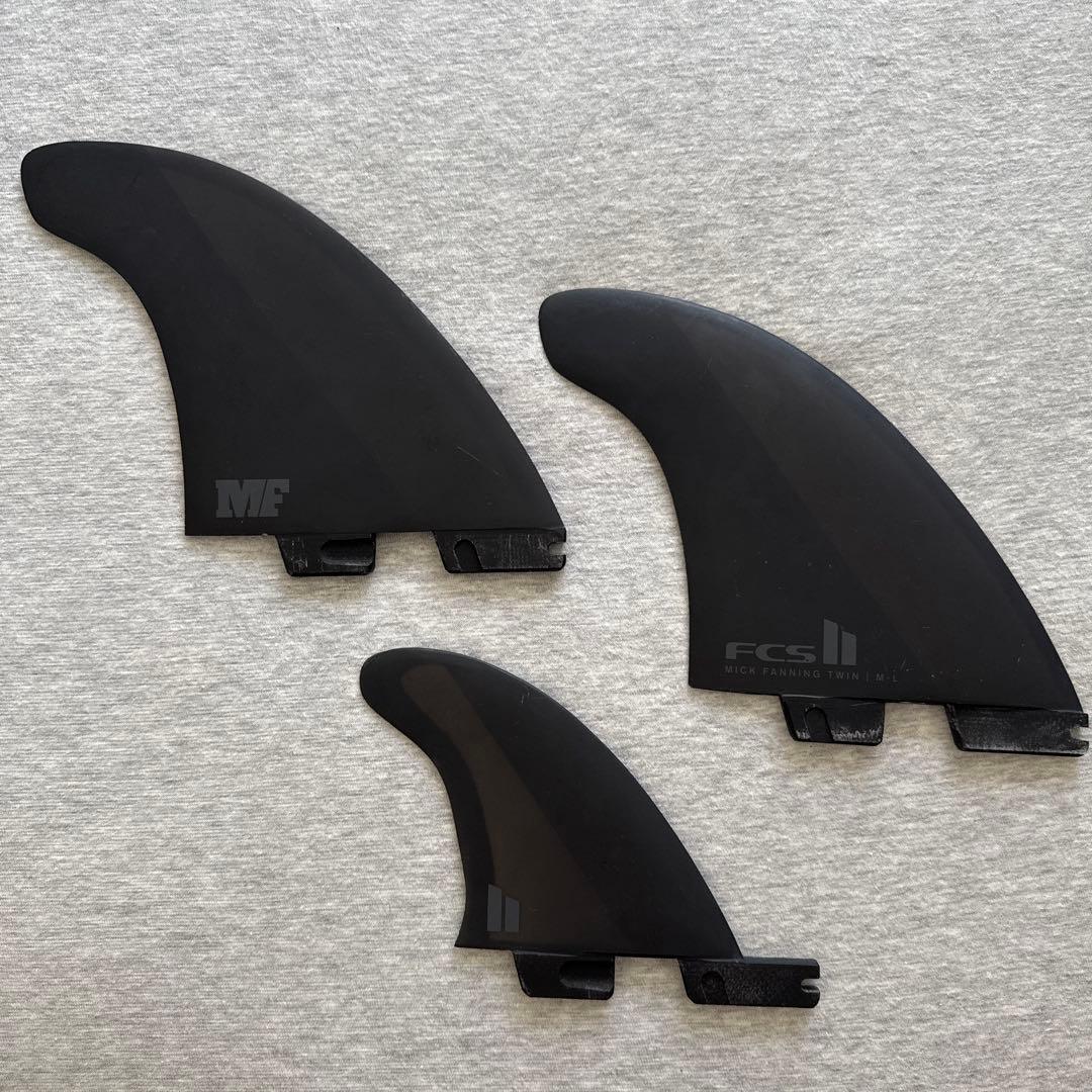 【814さま専用】 FCS II MF サーフボードフィン 3枚セット