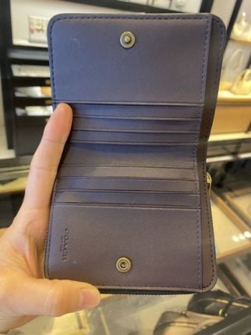 新品未使用！コーチ(COACH)エッセンシャルビルフォードウォレット